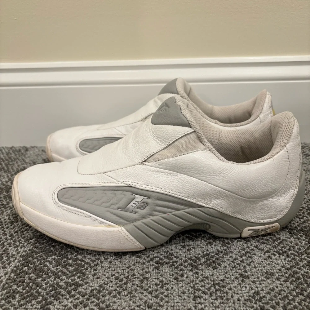 Vintage Reebok MVP Collection I3 Allen Iverson Leather Shoes Mens U.S. 11 - Picture 1 of 8